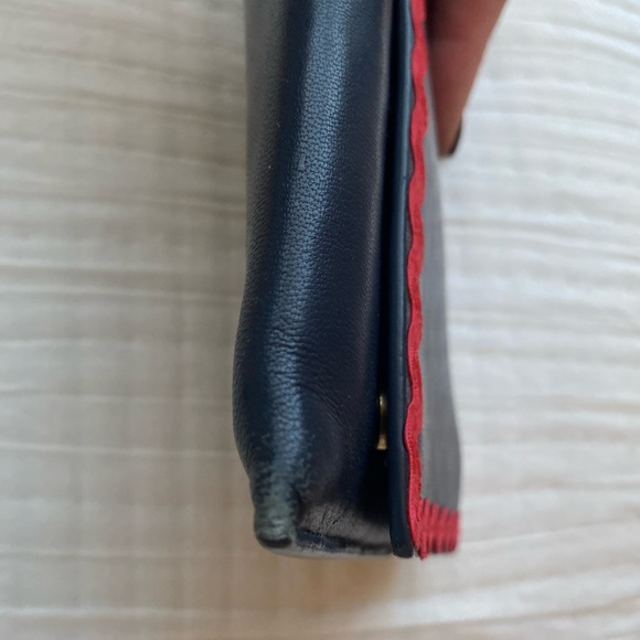 LOEFFLER RANDAL Tiered Ric Rac Everything Wallet - navy - Picture 4 of 7